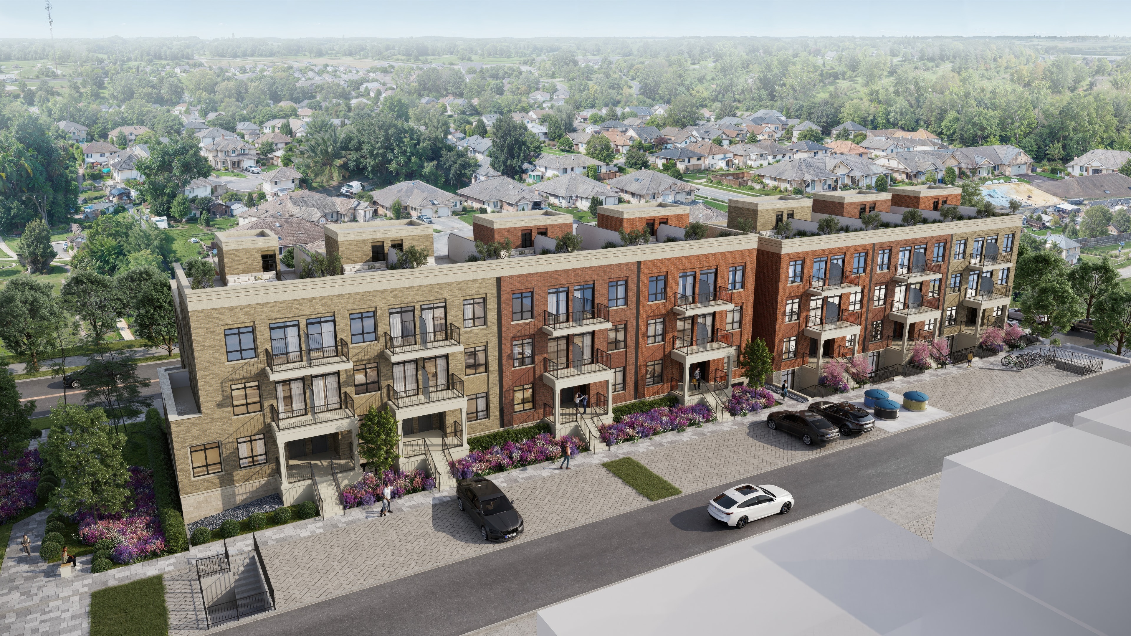 Bird's-eye view — Block 2